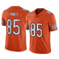 Seanshop C.Bears #85 Cole Kmet Player Orange Alternate Vapor Limited Home Game Stitched Jerseys