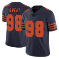 Newshops C.Bears #98 Montez Sweat Player Navy Blue Alternate Vapor Untouchable Limited Stitched Jerseys