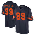 Newshops C.Bears #99 Gervon Dexter Sr. Player Navy Blue Alternate Game Stitched Jerseys