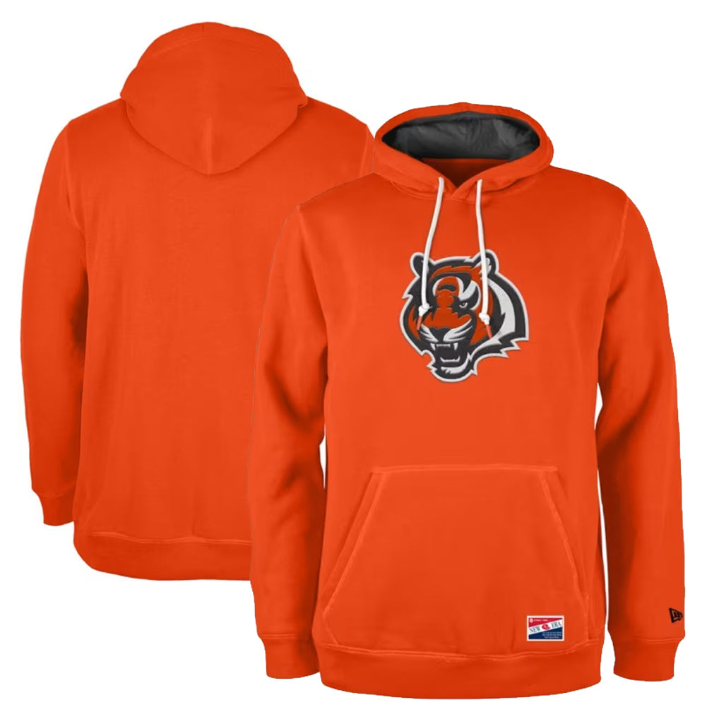 Seanshop C.Bengals Orange Salute to Service Pullover Hoodie Limited Blank Player Stitched Jerseys