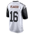 Seanshop C.Bengals #16 Joe Flacco Player White Alternate Home Game Stitched Jerseys