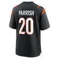 C.Bengals #20 Lemar Parrish Black  Team Retired Game Stitched Jerseys