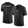 Seanshop C.Bengals #2 Evan McPherson Player Black Reflective Limited Game Stitched Jerseys