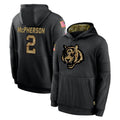 Seanshop C.Bengals #2 Evan McPherson Player Black Salute to Service Pullover Hoodies Limited Stitched Jerseys