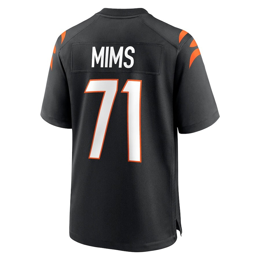 Seanshop C.Bengals #71 Amarius Mims Player Black Home Game Stitched Jerseys