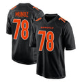 Seanshop C.Bengals #78 Anthony Munoz Player Black Fashion Game Stitched Jerseys