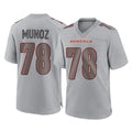 Seanshop C.Bengals #78 Anthony Munoz Player Gray Atmosphere Fashion Game Stitched Jerseys