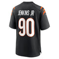 Seanshop C.Bengals #90 Kris Jenkins Jr Player Black Home Game Stitched Jerseys
