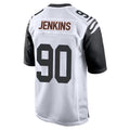 Seanshop C.Bengals #90 Kris Jenkins Jr Player White Alternate Home Game Stitched Jerseys