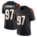 Seanshop C.Bengals #97 Dexter Lawrence II Player Black Vapor Untouchable Limited Home Game Stitched Jerseys