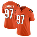 Seanshop C.Bengals #97 Dexter Lawrence II Player Orange Vapor Untouchable Limited Home Game Stitched Jerseys