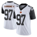 Seanshop C.Bengals #97 Dexter Lawrence II Player White Color Rush Vapor Untouchable Limted Home Game Stitched Jerseys