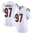 Seanshop C.Bengals #97 Dexter Lawrence II Player White Vapor Untouchable Limited Home Game Stitched Jerseys