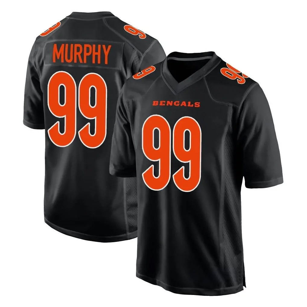 Seanshop C.Bengals #99 Myles Murphy Player Black Fashion Game Stitched Jerseys