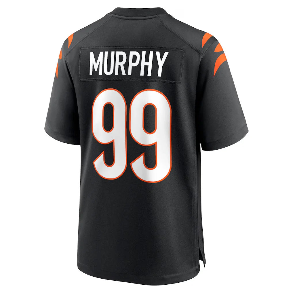 Seanshop C.Bengals #99 Myles Murphy Player Black Home Game Stitched Jerseys