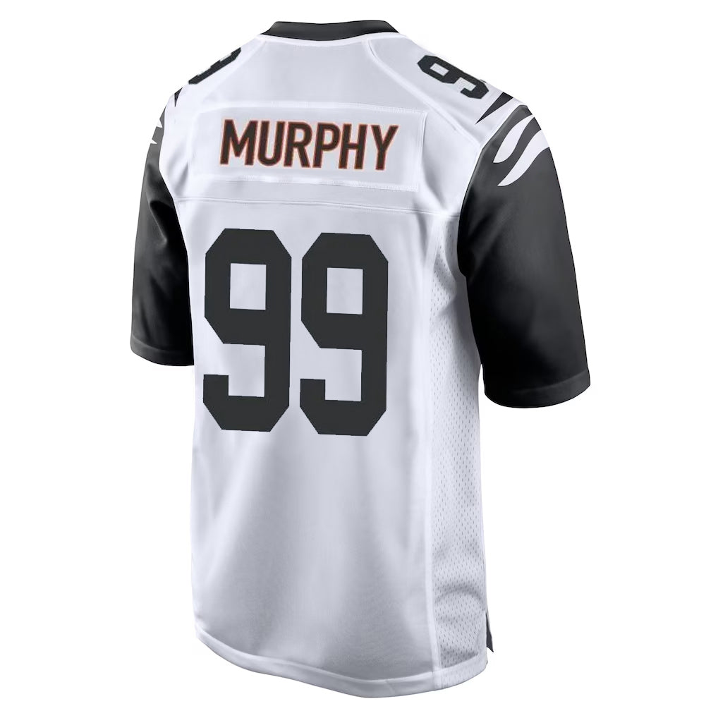 Seanshop C.Bengals #99 Myles Murphy Player White Alternate Home Game Stitched Jerseys