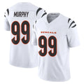 Seanshop C.Bengals #99 Myles Murphy Player White Vapor F.U.S.E. Limited Home Game Stitched Jerseys