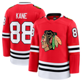 Seanshop C.Blackhawks #88 Patrick Kane Red Premium Jerseys