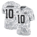 Seanshop C.Browns #10 Quinshon Judkins Player Arctic Camo Salute to Service Limited Home Game Stitched Jerseys
