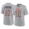 Seanshop C.Browns #10 Quinshon Judkinst Player Gray Atmosphere Fashion Game Stitched Jerseys