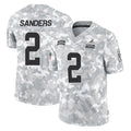Seanshop C.Browns #2 Shedeur Sanders Player Arctic Camo Salute to Service Limited Home Game Stitched Jerseys