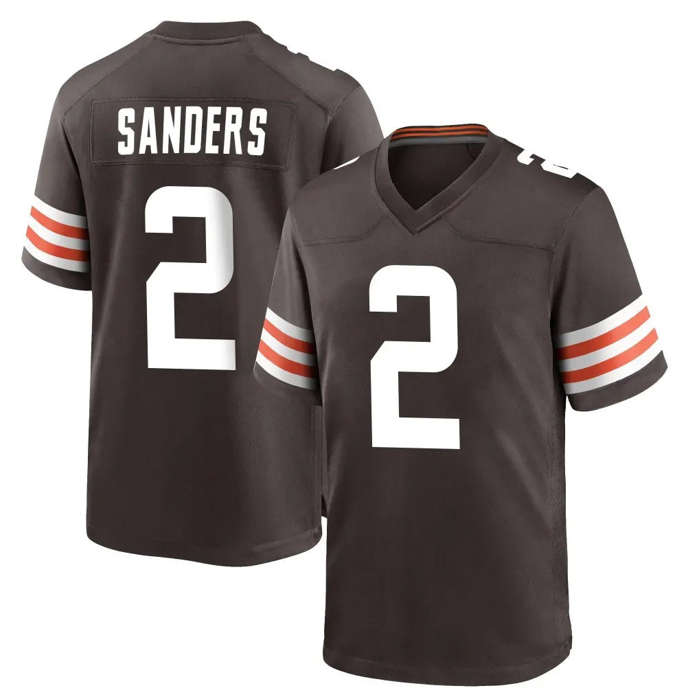 Seanshop C.Browns #2 Shedeur Sanders Player Brown Home Game Stitched Jerseys