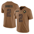 Seanshop C.Browns #2 Shedeur Sanders Player Brown Salute to Service Limited Home Game Stitched Jerseys