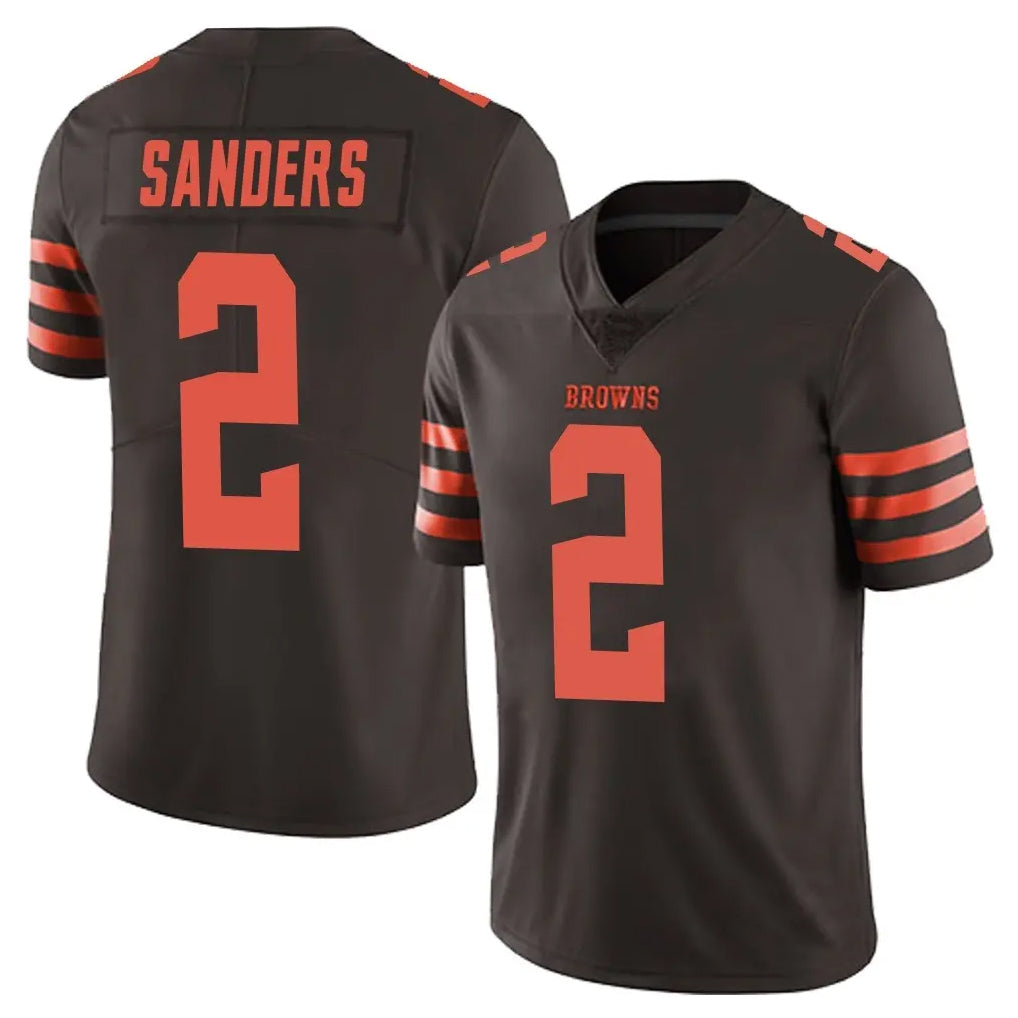 Seanshop C.Browns #2 Shedeur Sanders Player Browns Color Rush Limited Home Game Stitched Jerseys