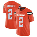 Seanshop C.Browns #2 Shedeur Sanders Player Orange Alternate Vapor Untouchable Limited Home Game Stitched Jerseys