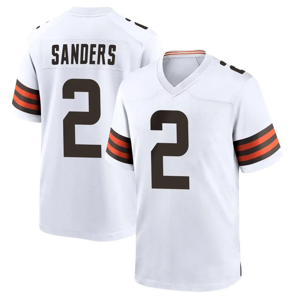 Seanshop C.Browns #2 Shedeur Sanders Player White Home Game Stitched Jerseys