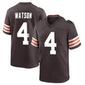 Seanshop  C.Browns #4 Deshaun Watson Player Brown Home Game Stitched Jerseys