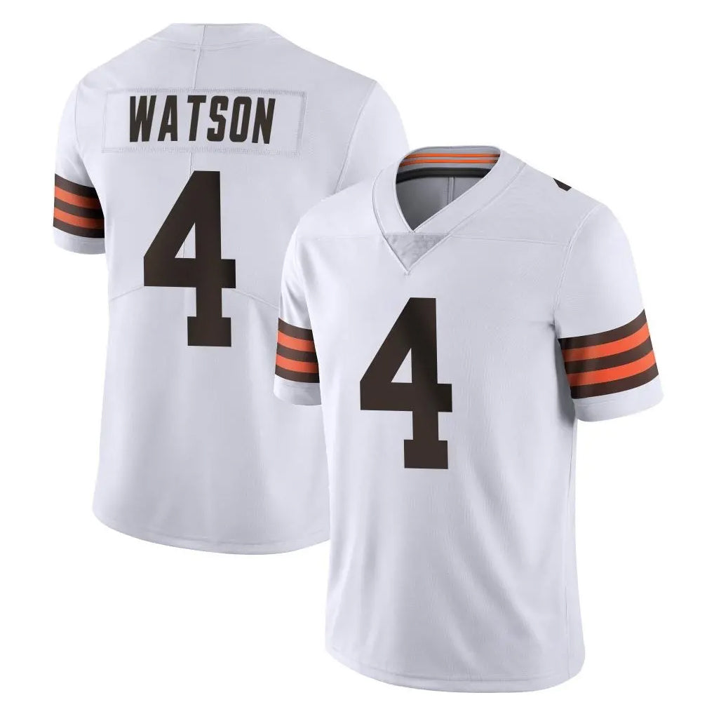 Seanshop C.Browns #4 Deshaun Watson Player White Vapor Untouchable Limited Home Game Stitched Jerseys