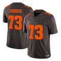 Seanshop  C.Browns #73 Joe Thomas Player Brown Limited Vapor F.U.S.E. Alternate Game Stitched Jerseys