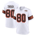 Seanshop  C.Browns #80 Jamari Thrash Player White Alternate Home Game Stitched Jerseys