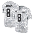 Seanshop C.Browns #8 Dillon Gabriel Player Arctic Camo Salute to Service Limited Home Game Stitched Jerseys