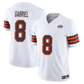 Seanshop C.Browns #8 Dillon Gabriel Player White Limited Vapor F.U.S.E. Alternate Game Stitched Jerseys