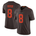 Seanshop C.Browns #8 Jared Verse Player Browns Color Rush Limited Home Game Stitched Jerseys