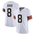 Seanshop C.Browns #8 Jared Verse Player White Vapor Untouchable Limited Home Game Stitched Jerseys