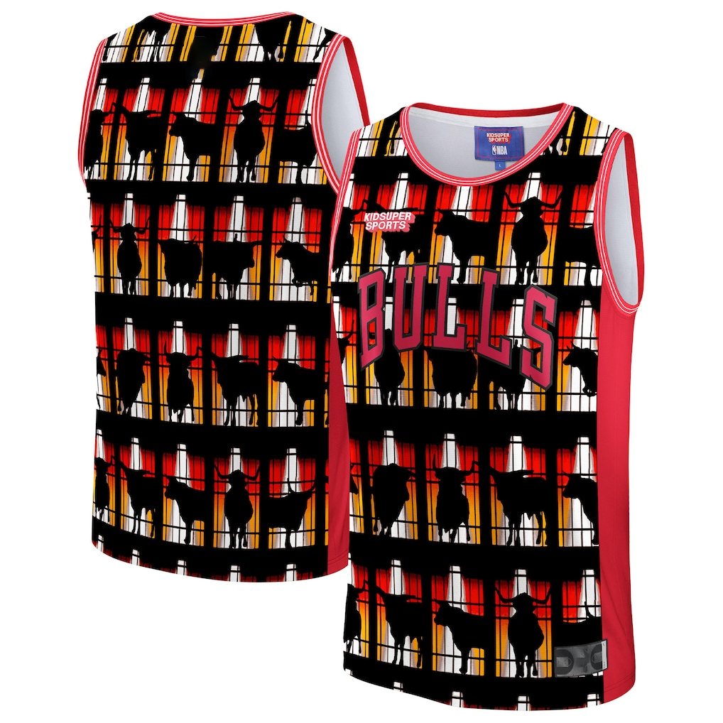 Leonaf C.Bulls & KidSuper Studios by  Red Hometown Jerseys