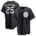 Seanshop C.Cubs #25 Mois¨¦s Ballesteros Player Black Game Stitched Jerseys