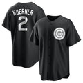 Seanshop C.Cubs #2 Nico Hoerner Player Black Game Stitched Jerseys