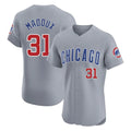 Seanshop C.Cubs #31 Greg Maddux Player Gray Road Limited Elite Home Stitched Jerseys