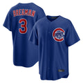 Seanshop C.Cubs #3 Alex Bregman Royal Home Game Stitched Jerseys