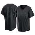 Seanshop C.Cubs #6 Matt Shaw Player Black T-shirt Home Game Stitched Jerseys