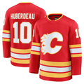 Seanshop C.Flames #10 Jonathan Huberdeau Red Home Breakaway Player Jerseys
