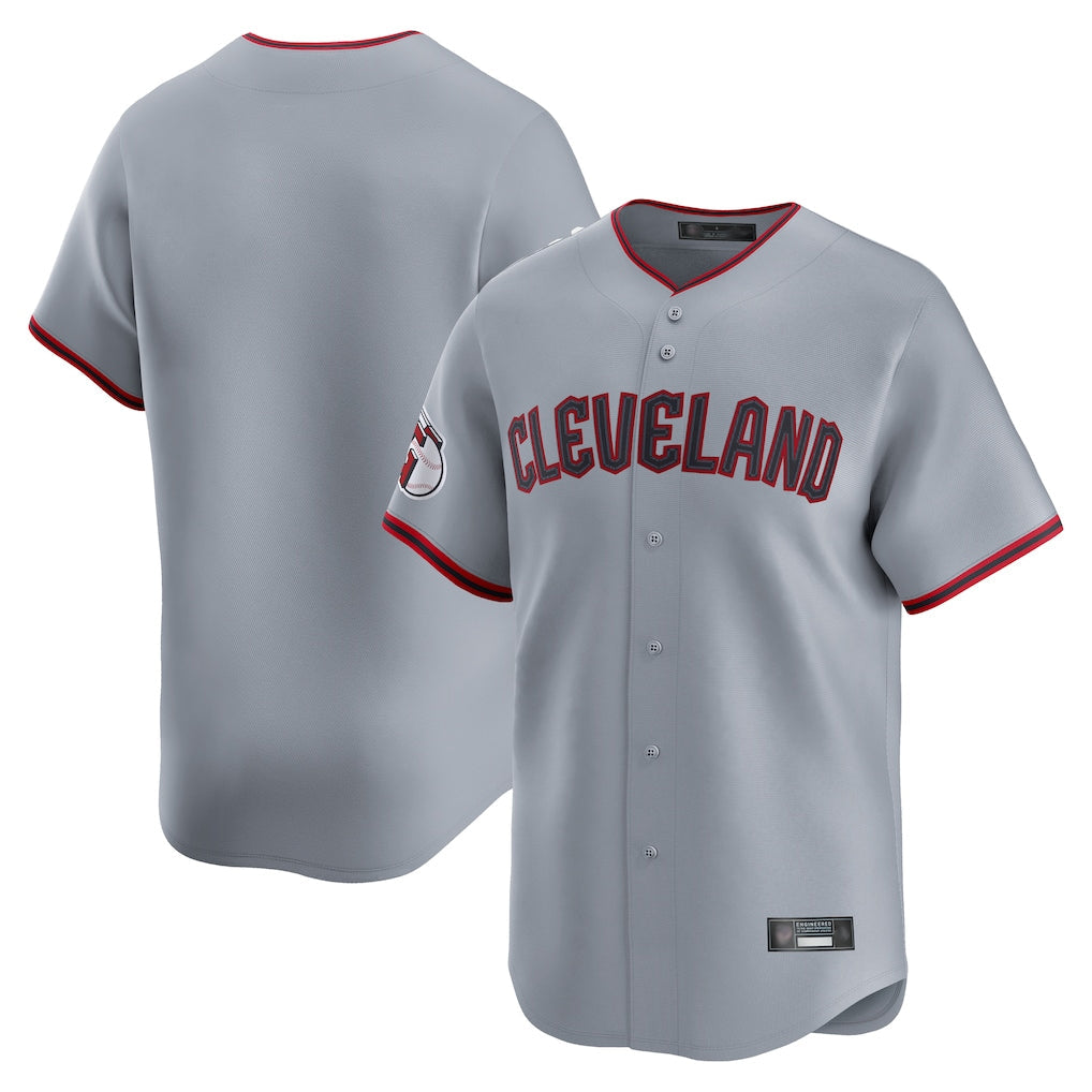 Seanshop C.Guardians Gray Road Limited Home Game Blank Player Stitched Jerseys