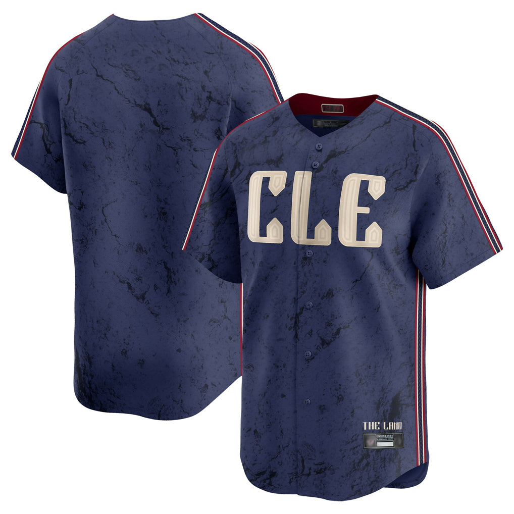 Seanshop C.Guardians Navy City Connect Limited Home Blank Player Stitched Jerseys