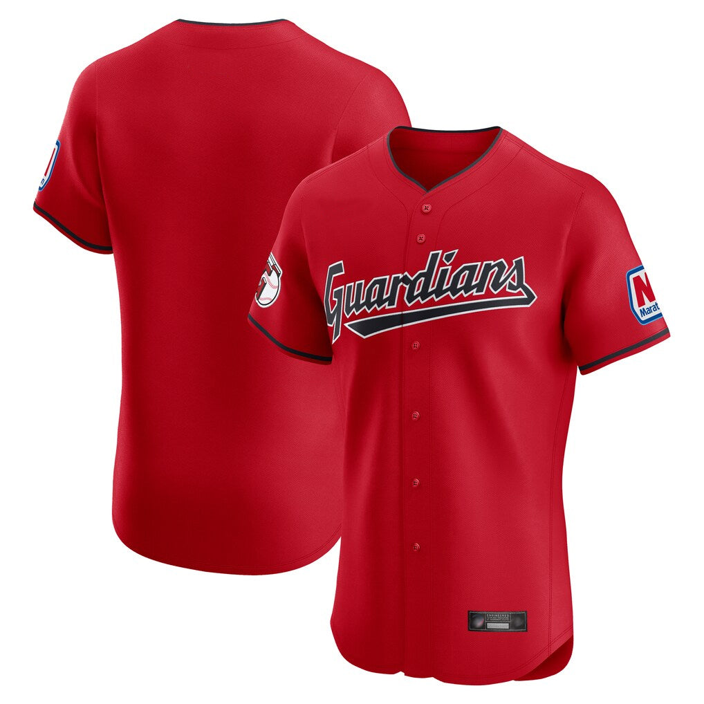 Seanshop C.Guardians Red Limited Elite Home Blank Player Stitched Jerseys