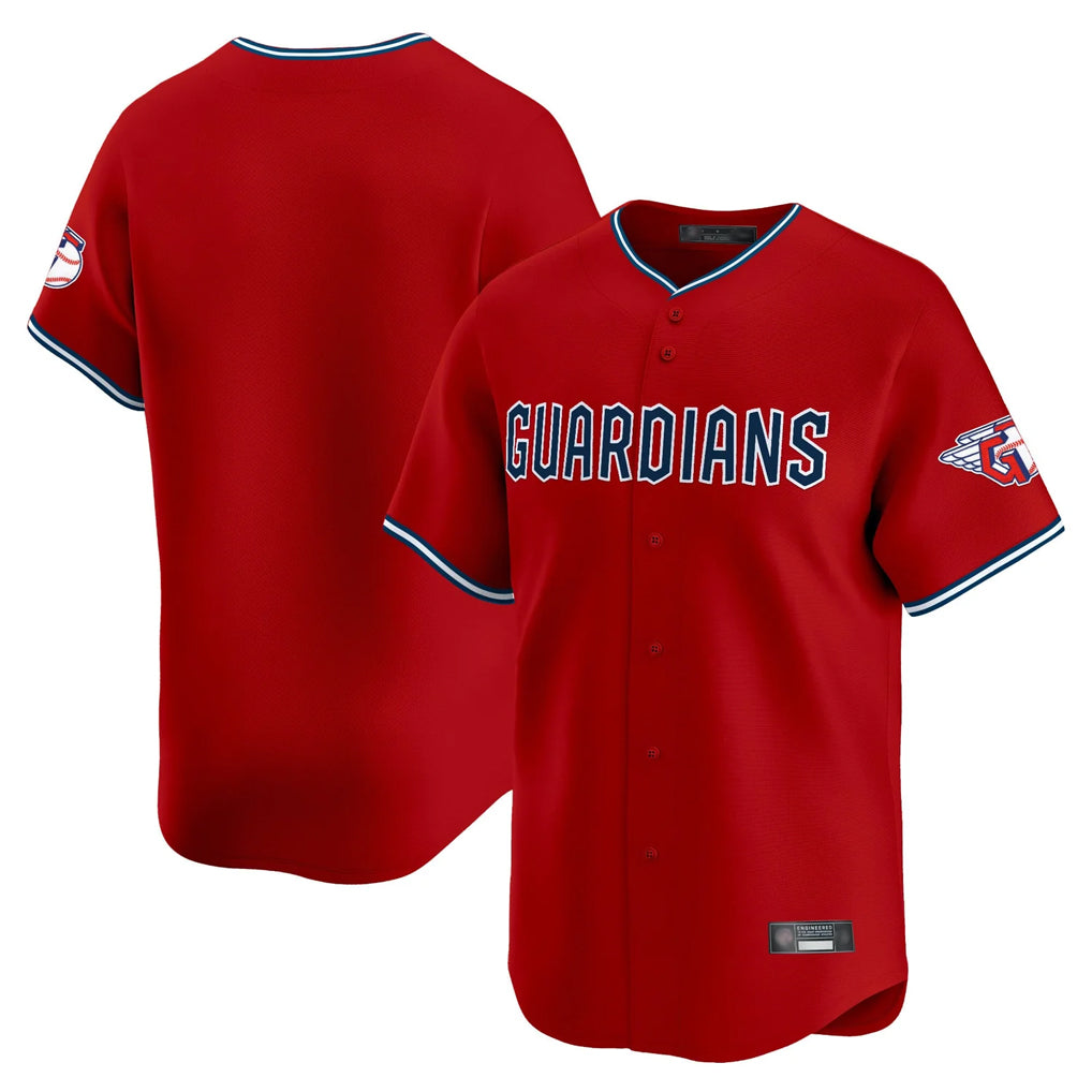Seanshop C.Guardians Red Limited Home Blank Player Stitched Jerseys