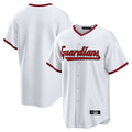 Seanshop C.Guardians White Home Game Blank Player Stitched Jerseys